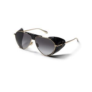 Azzedine Alaia AA0067S Gold/Gold/Grey One Size